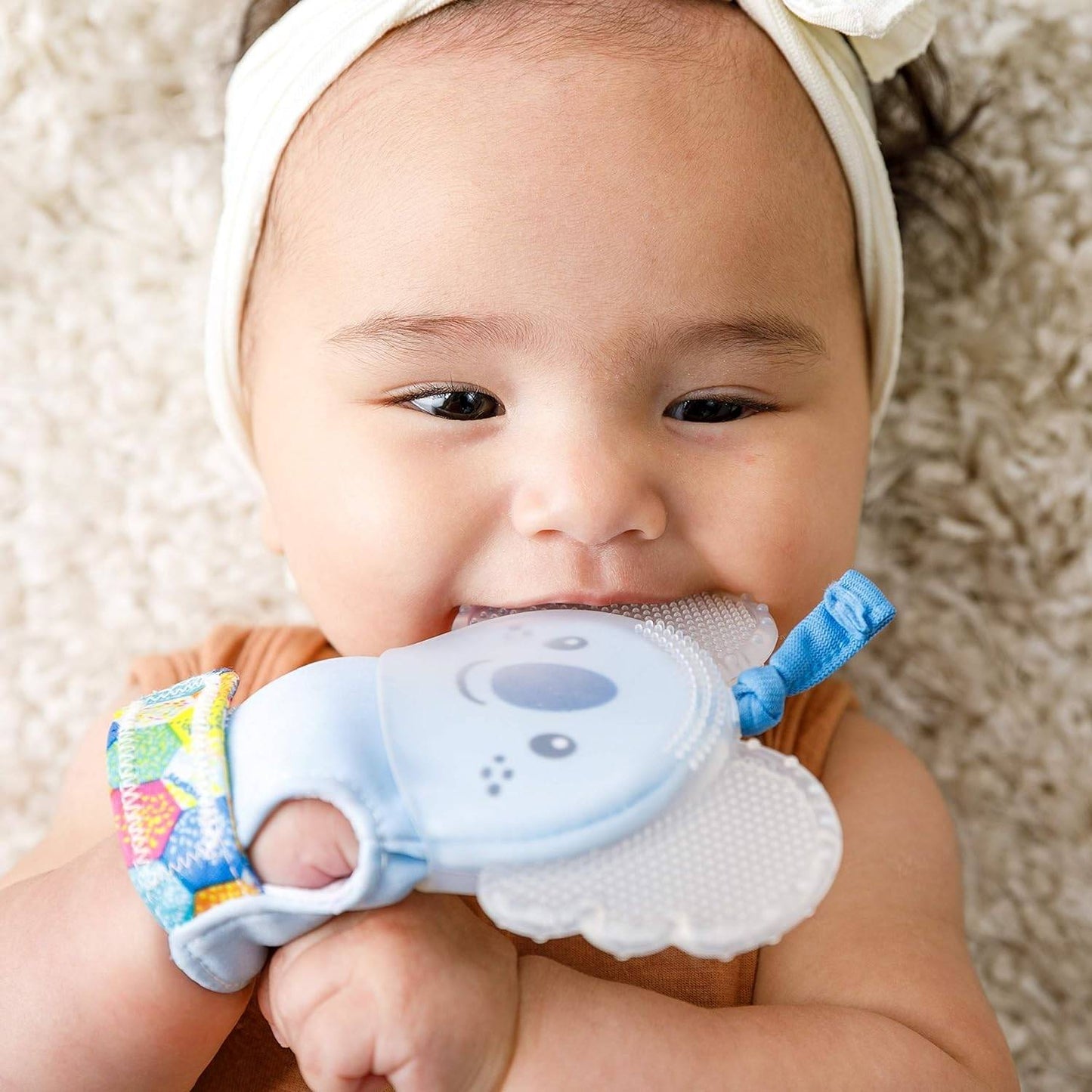 Infantino Crystal Clear Teething Mitten