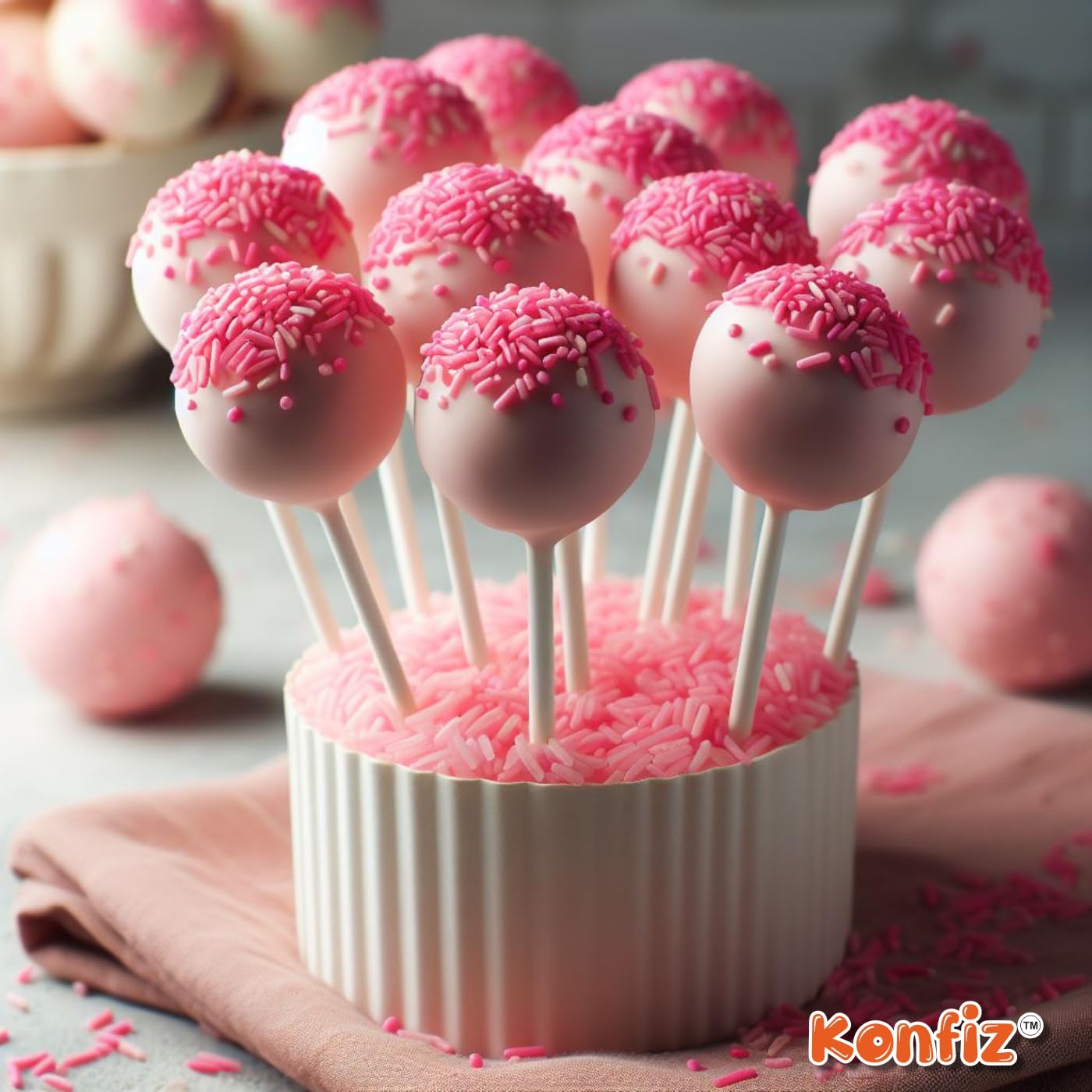 Sprinkles Pink for Desserts
