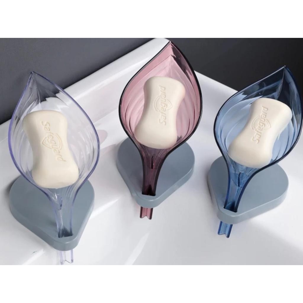Leaf Shape Soap Holder with Drainer