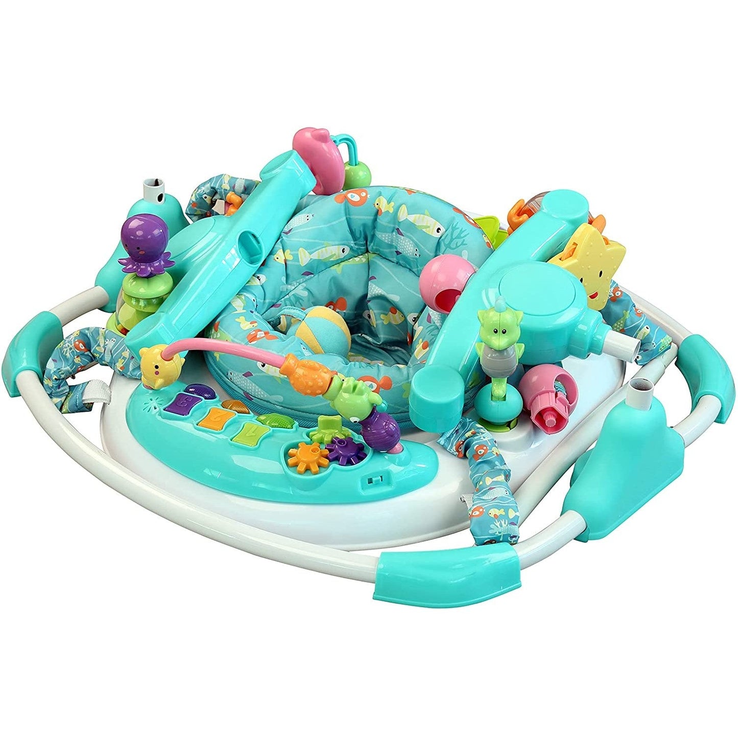 Spuddies Oasis Activity Center Jumper With Toys