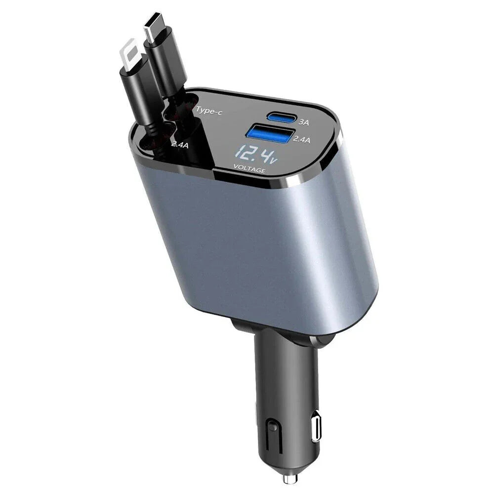 4in1 Fast Car Charger - Medaid International