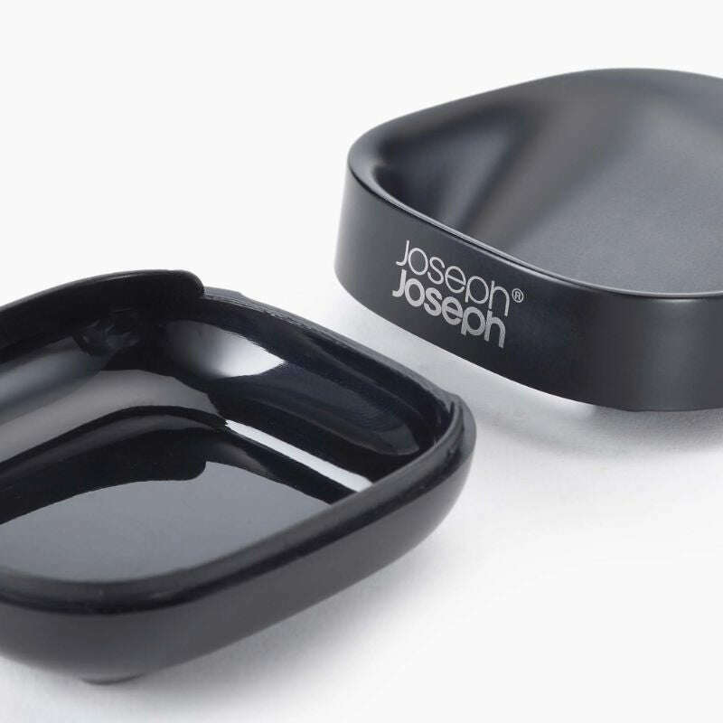 Slim‚Ñ¢ Compact Matt Black Soap Dish - Medaid International