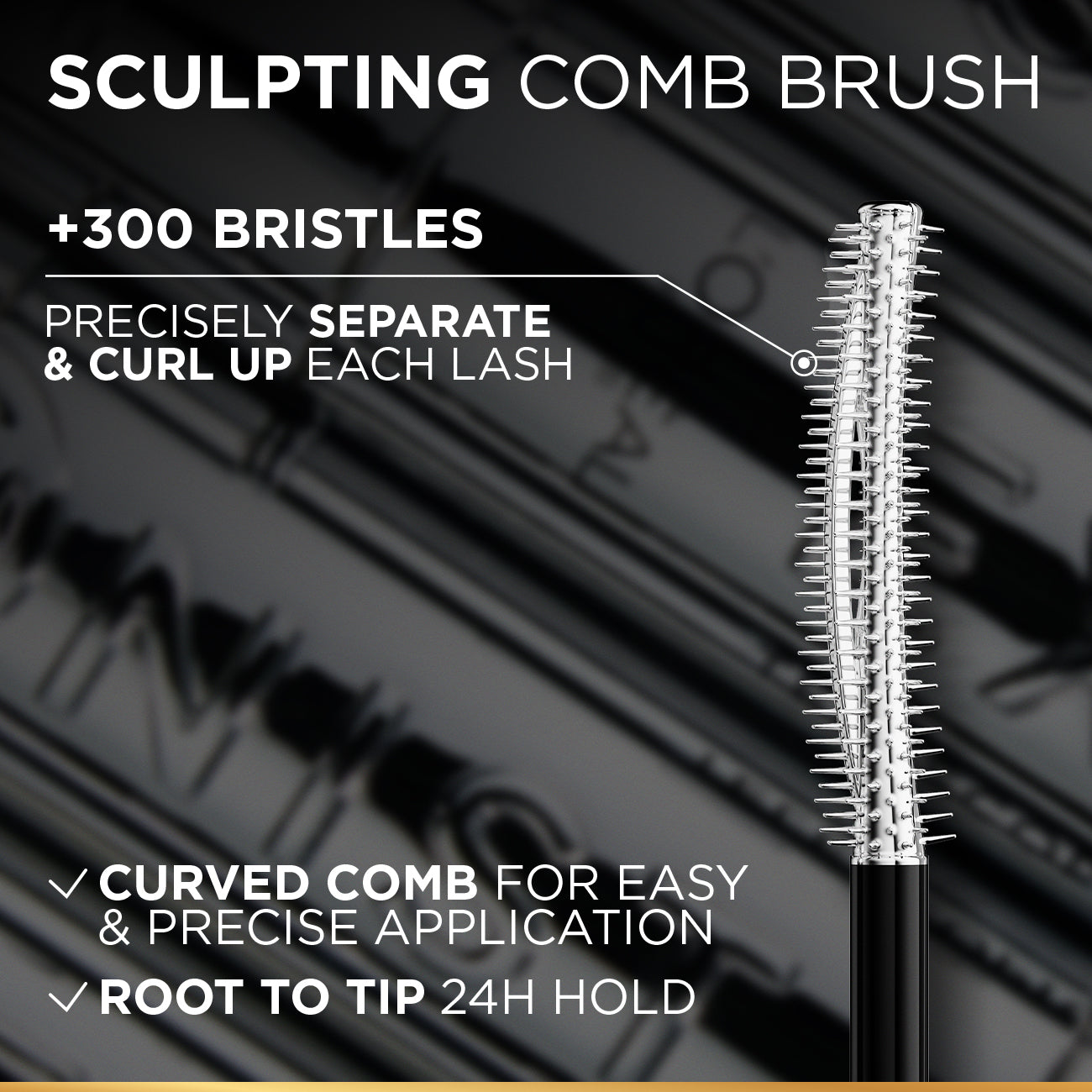 L’Oréal Paris Telescopic Extensionist Mascara for 24H Long-Lasting Curl, Volume, and Exceptional Eyelashes