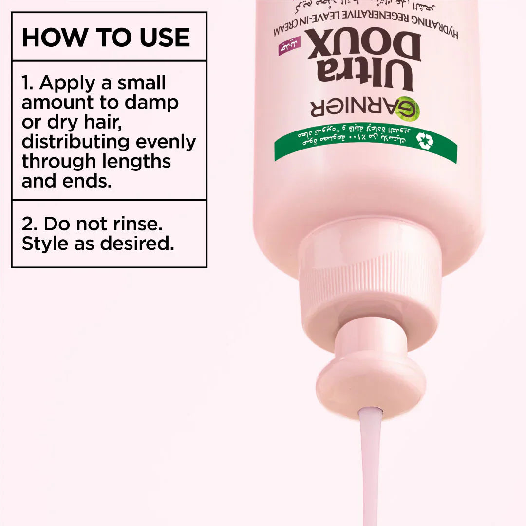 Garnier Ultra Doux Grape Moisture 2 in 1 Styling Cream 200ml