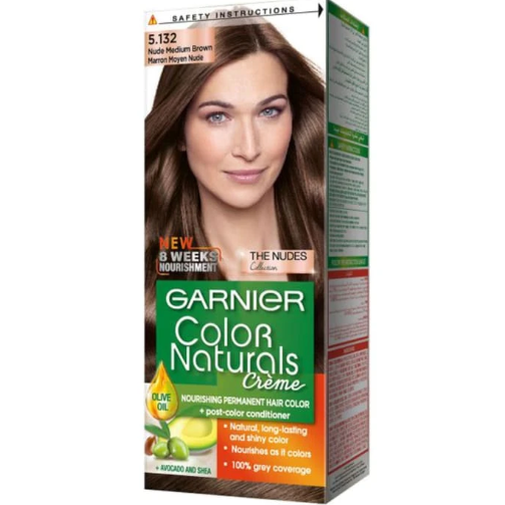 Garnier color naturals # 5.132 nude medium brown
