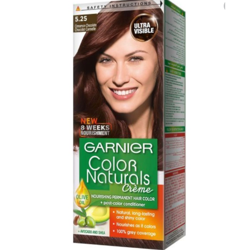 Garnier color naturals # 5.25 cinnamon chocolate