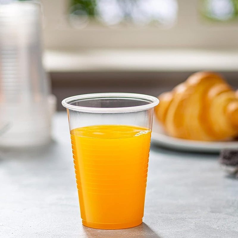 150 ML, 50-Pack Plastic Cups Set, Disposable and Reusable Cups for Parties, Catering, Weddings - Medaid International