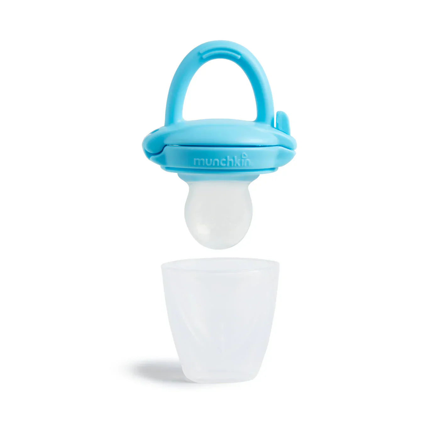Munchkin - Silicone Baby Food Feeder - 4m+ - Blue
