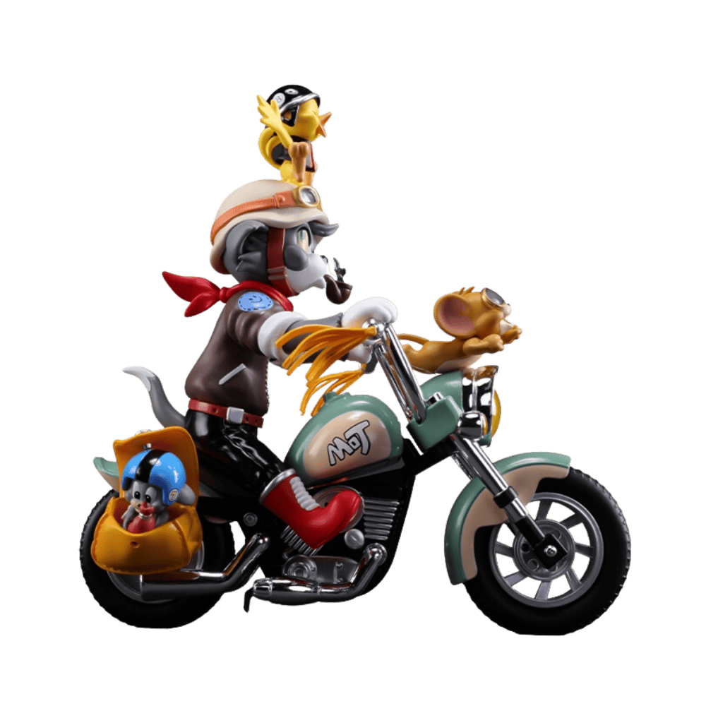 TOM and JERRY Retro Motorcycle Figure by 52 Toys - Medaid International