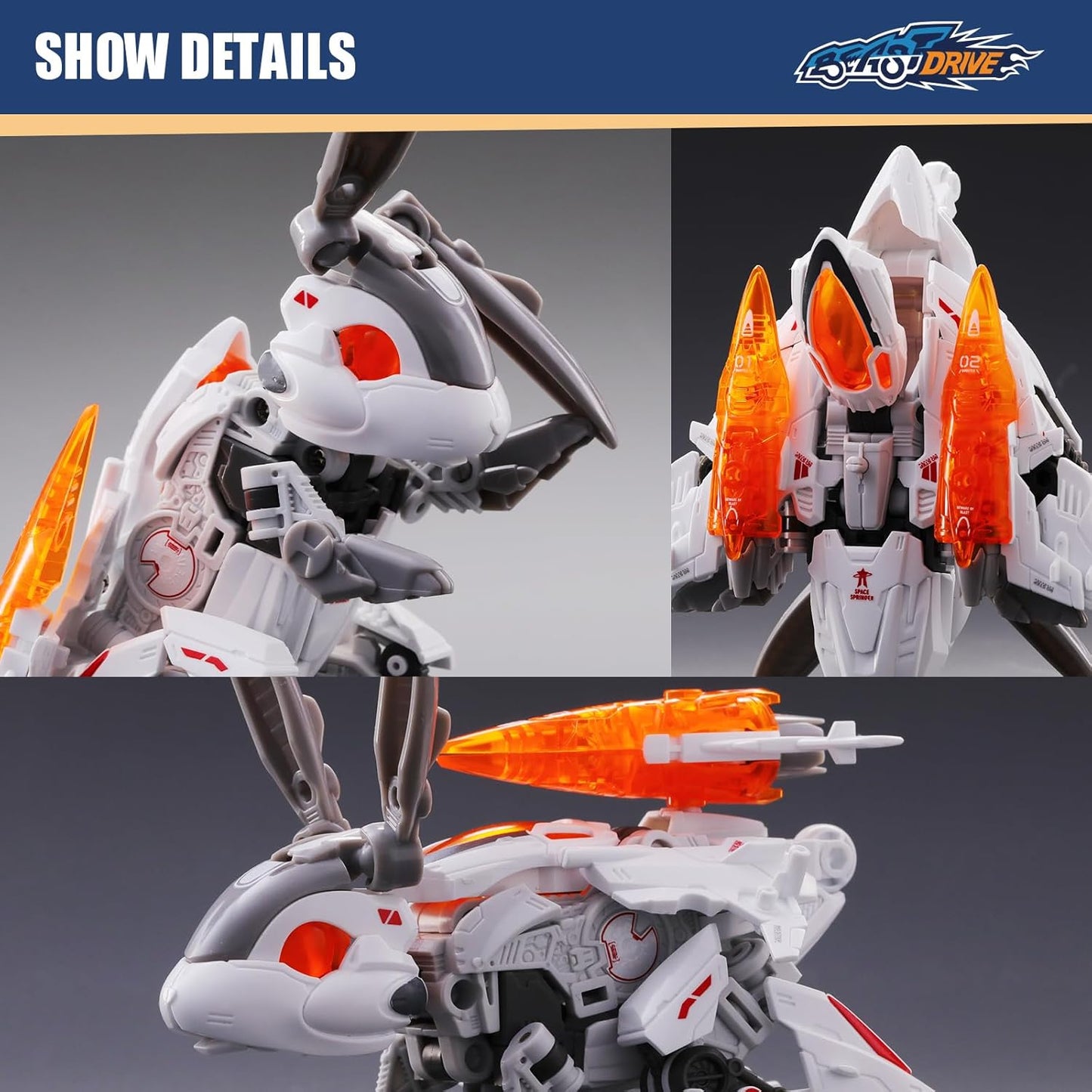 BD - 07 SPACE SPRINGER Action Figure by Beast Box - Medaid International