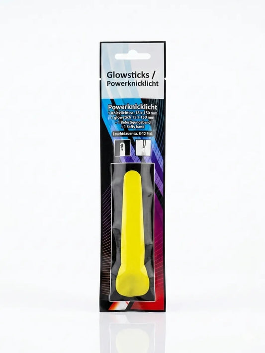Power Glow Stick Yellow 15x150mm With Safety Band | Power Glow Stick In Lebanon