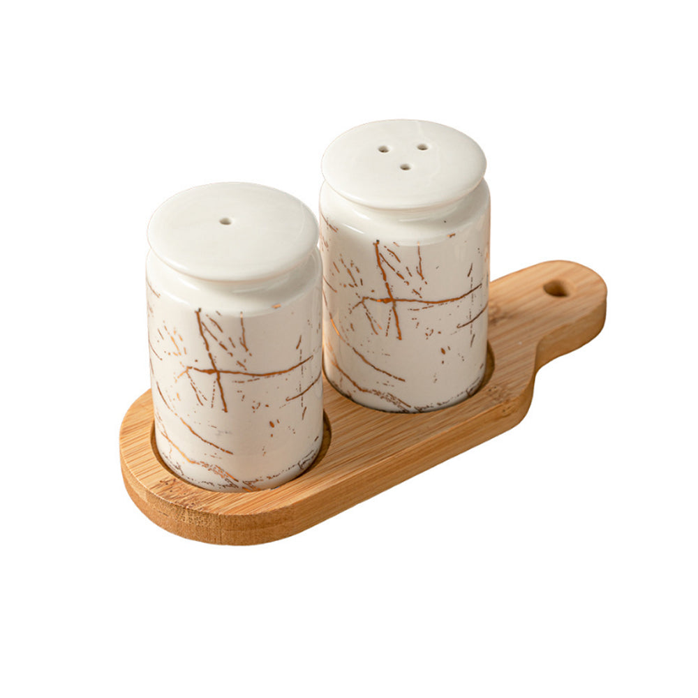 Nut Bowl with Nutcracker & Bamboo Lid