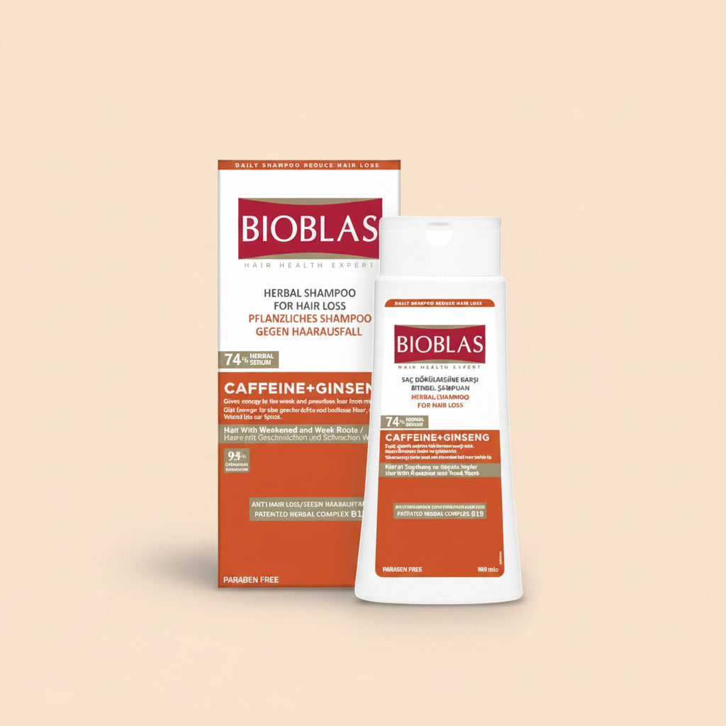 Bioblas Herbal Hair Loss Shampoo (Caffeine + Ginseng) 360 ml