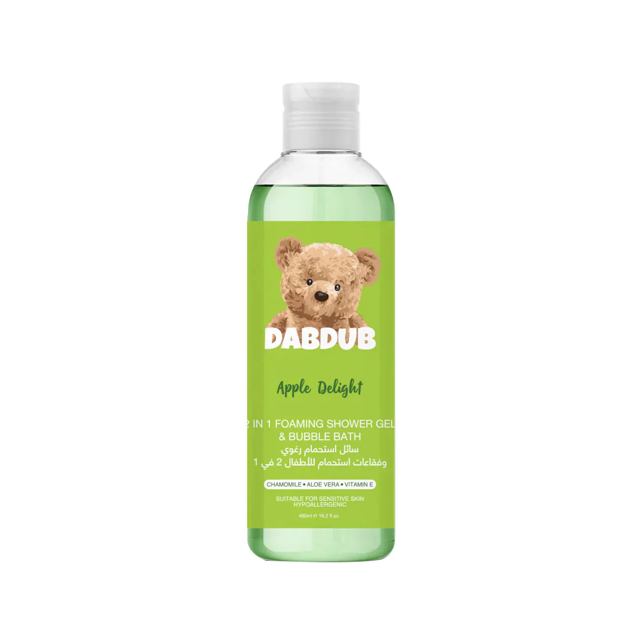 Foaming Shower Gel & Bubble Bath 480 mL - Medaid