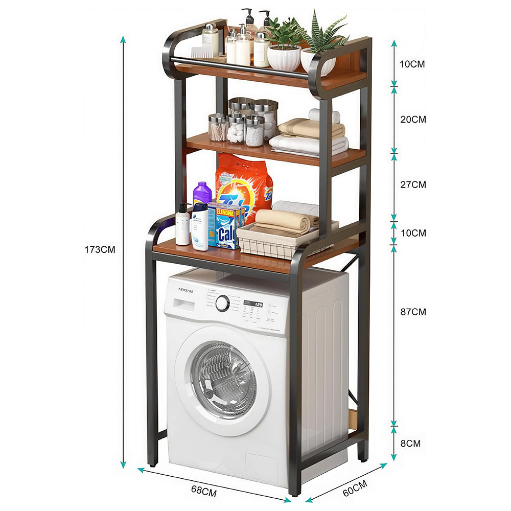 Over Washing Machine Storage Rack – Saving Laundry Organizer