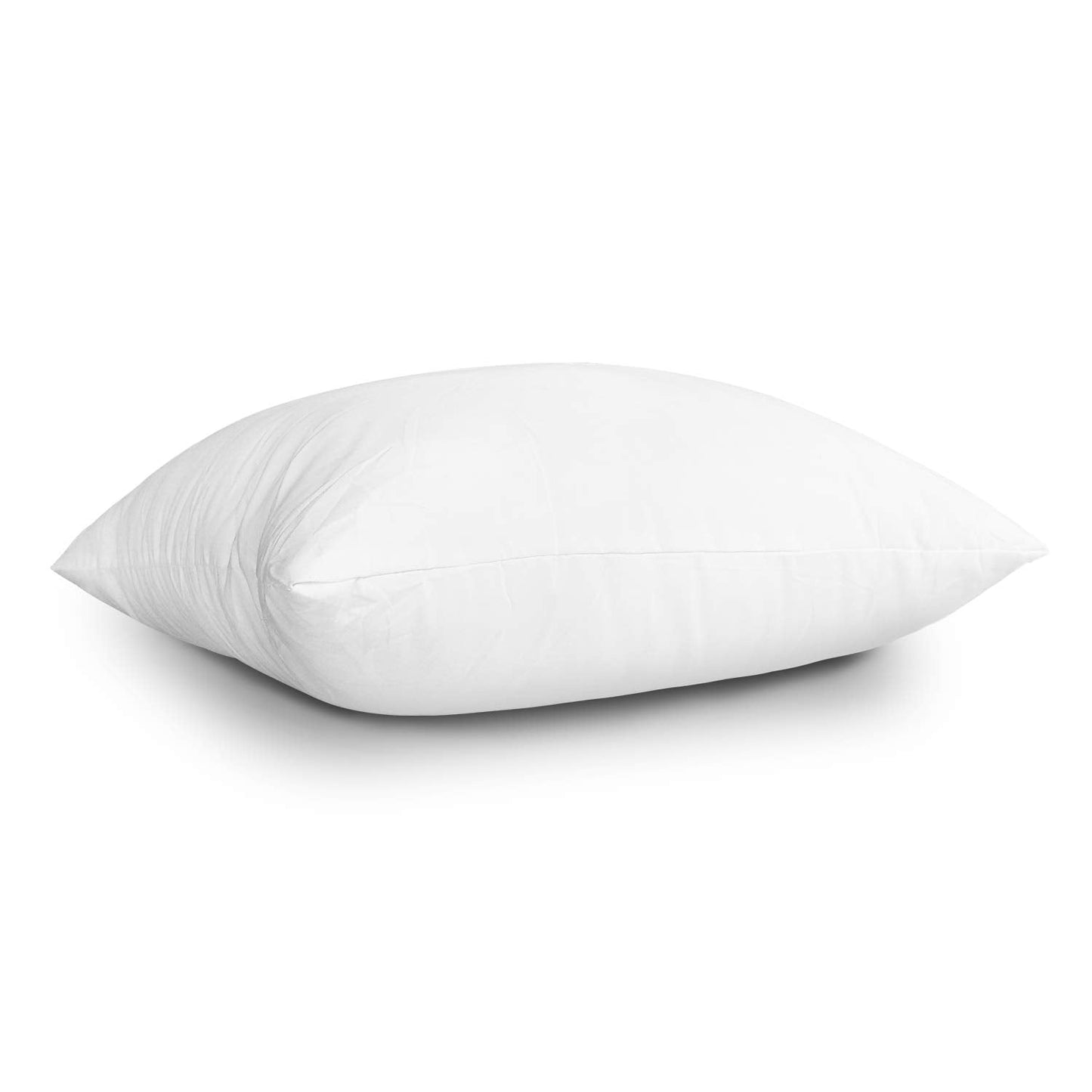 EDOW Throw Pillow Insert, Lightweight Soft Polyester Down Alternative Decorative Pillow, Sham Stuffer, Machine Washable. (White, 18x18) - Medaid International