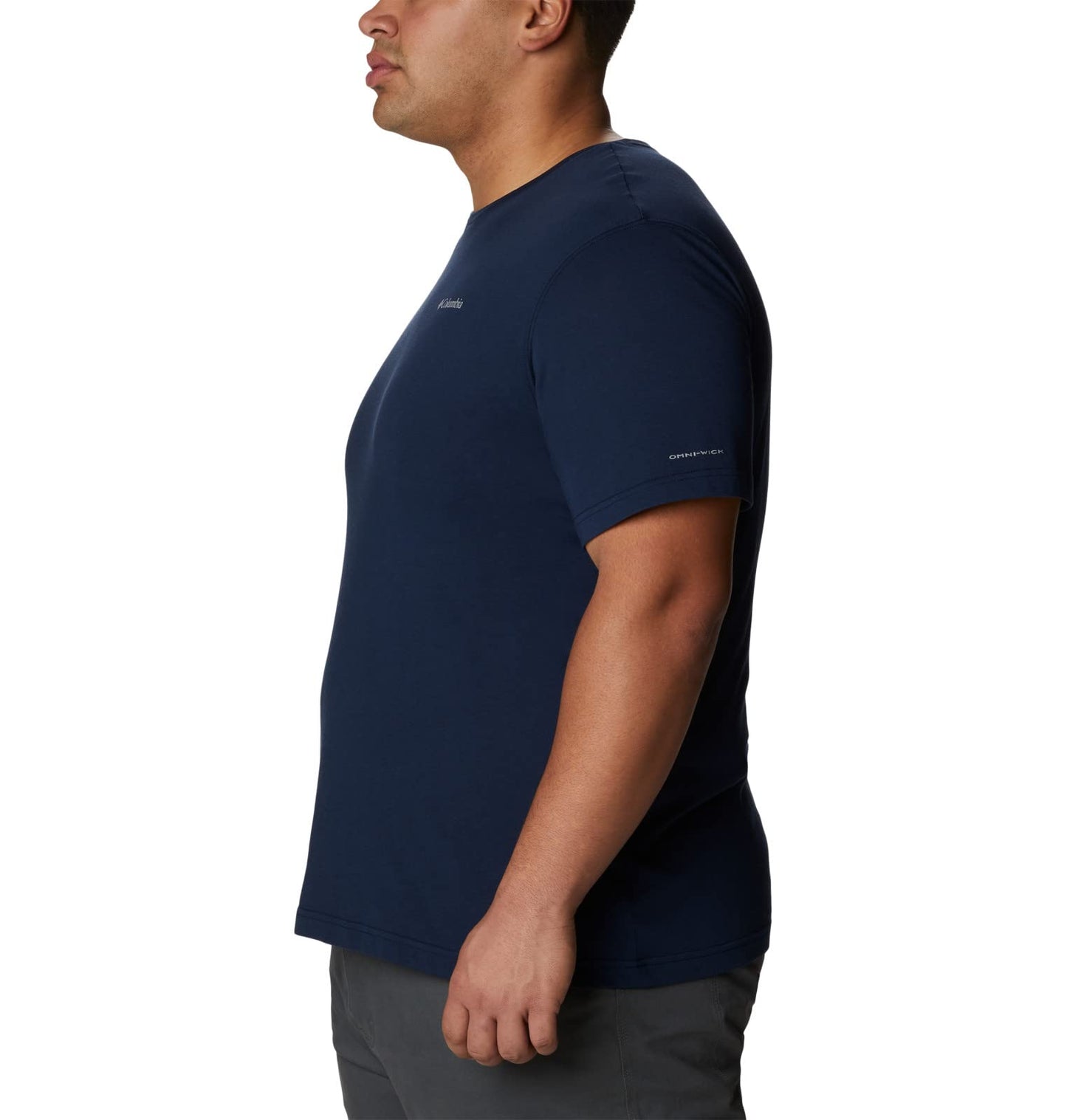 Columbia Mens Thistletown Hills Short Sleeve T-Shirt, Collegiate Navy Heather, Medium - Medaid International