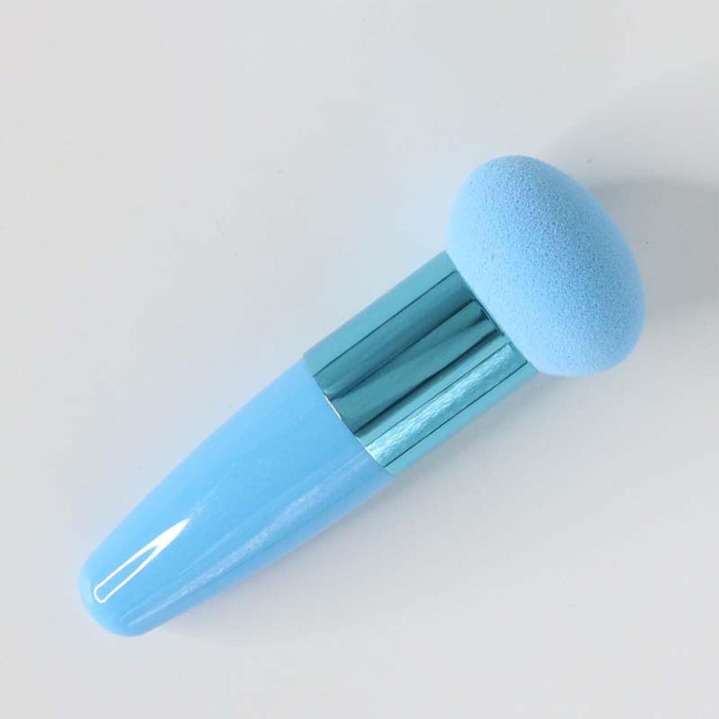 Foundation Makeup Sponge with Handle – Mushroom Shape Beauty Blender Stick for Smooth Application, Perfect for Liquid and Cream Cosmetics - Medaid International