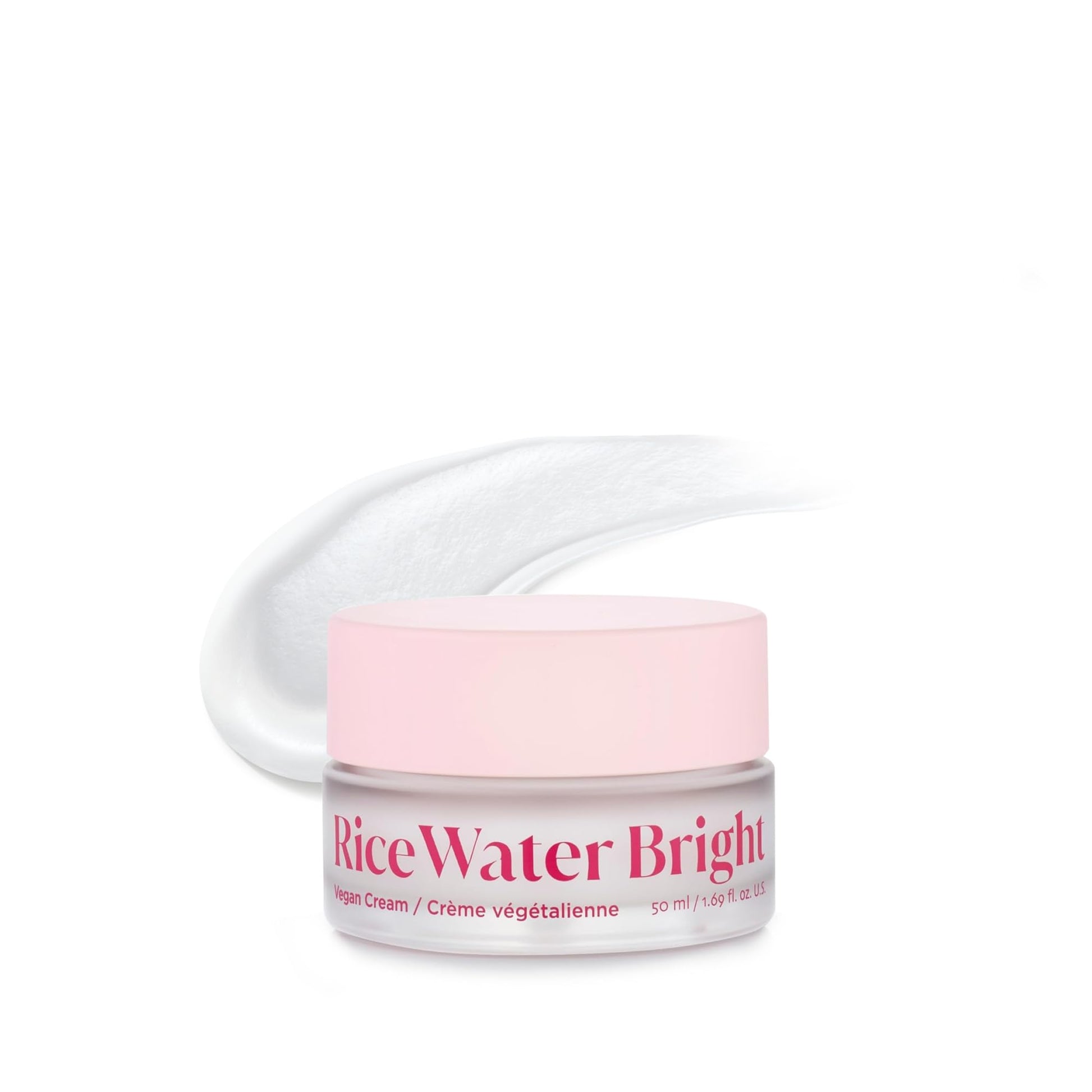 The Face Shop Rice Water Bright Vegan Cream - Instant Moisturization Quick-Absorbing Formula - Vegan, Brightening - Rice Water, Niacinamide, Hyaluronic Acid - Moisturizer Face Cream - Korean Skin Care - Medaid International