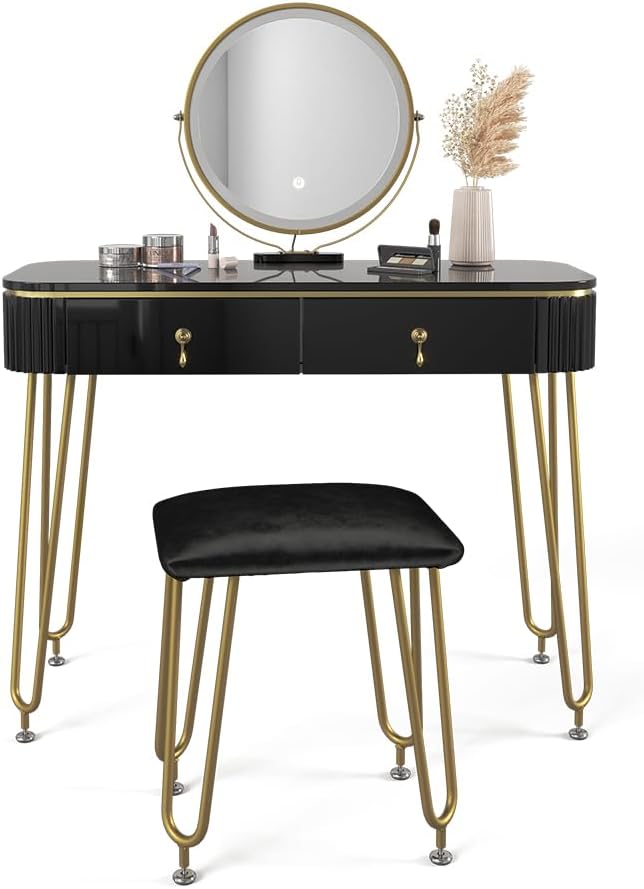 Vicco Grace with LED lighting and stool