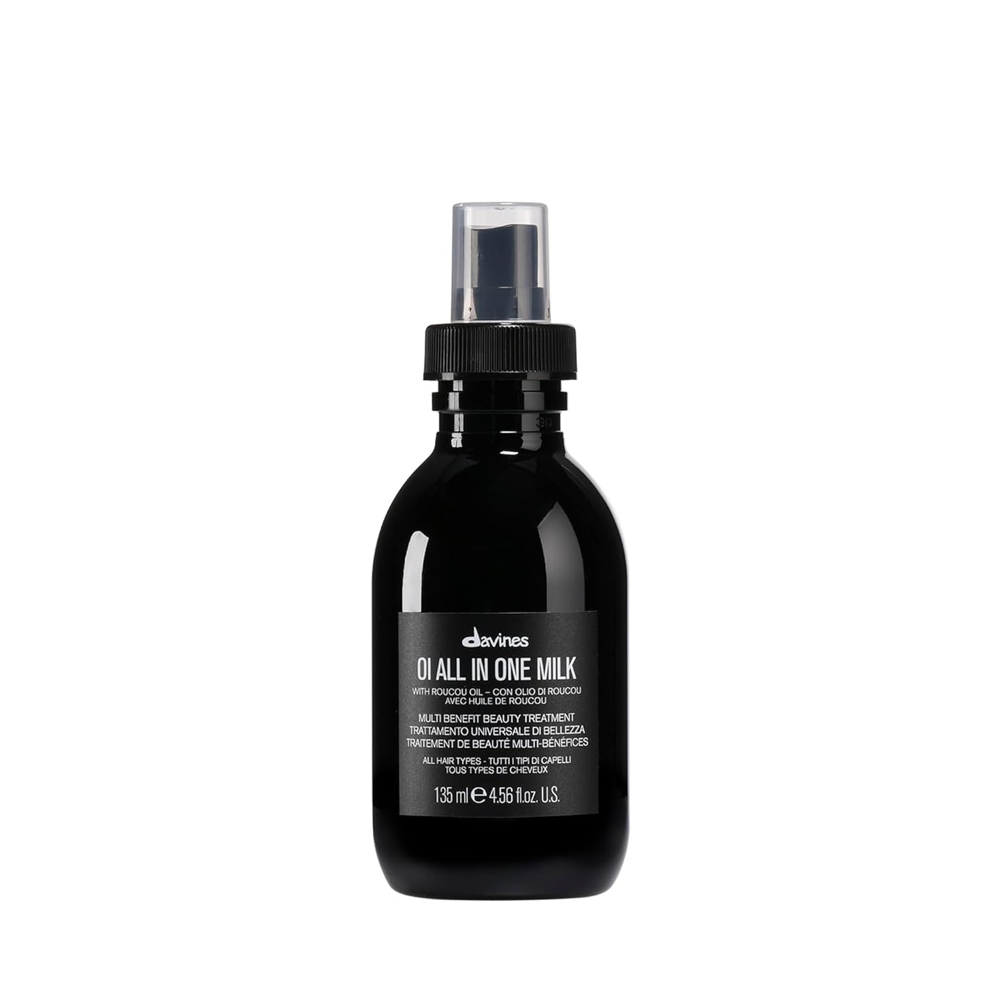 Davines OI All in One Milk | Hair Leave-in Conditioner Spray | Powerful Hair Detangler + Hydrating Leave-In Treatment | Smoothes Frizzy Hair