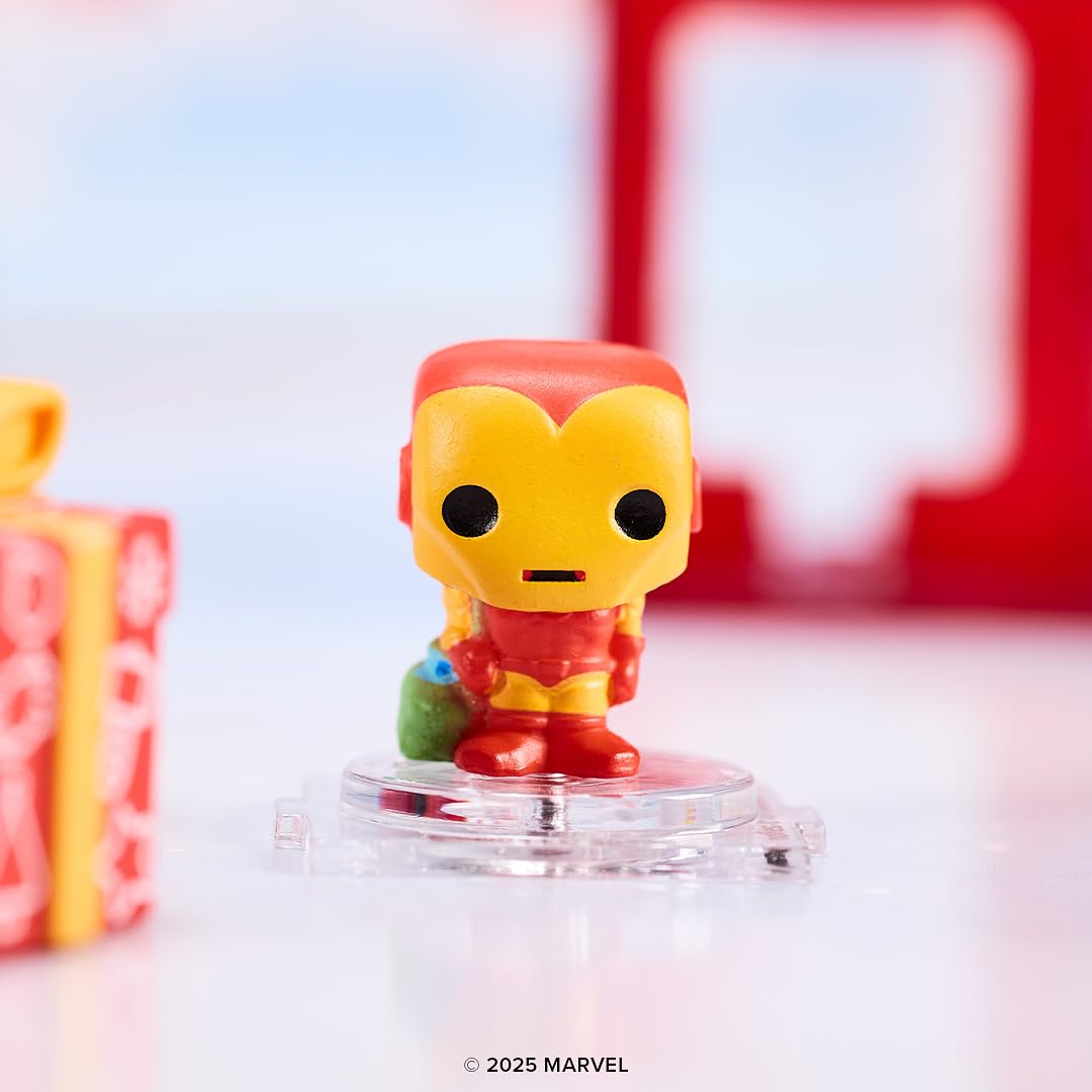Funko Pop! Bitty Countdown Calendar: Marvel Comics - 24 Days of Surprises - Collectible Vinyl Mini Figures - Mystery Box - Gift Idea - Holiday Present for Kids - Christmas or Birthday Countdown - Medaid International