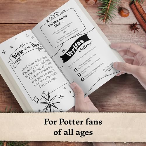 Awesome Facts for Potter Fans: The Unofficial Advent Calendar: Incredible Facts, Trivia Games, Recipes & Lots of Surprises | 25 + 6 Days Full of Magic (Activity & Trivia Book) - Medaid International
