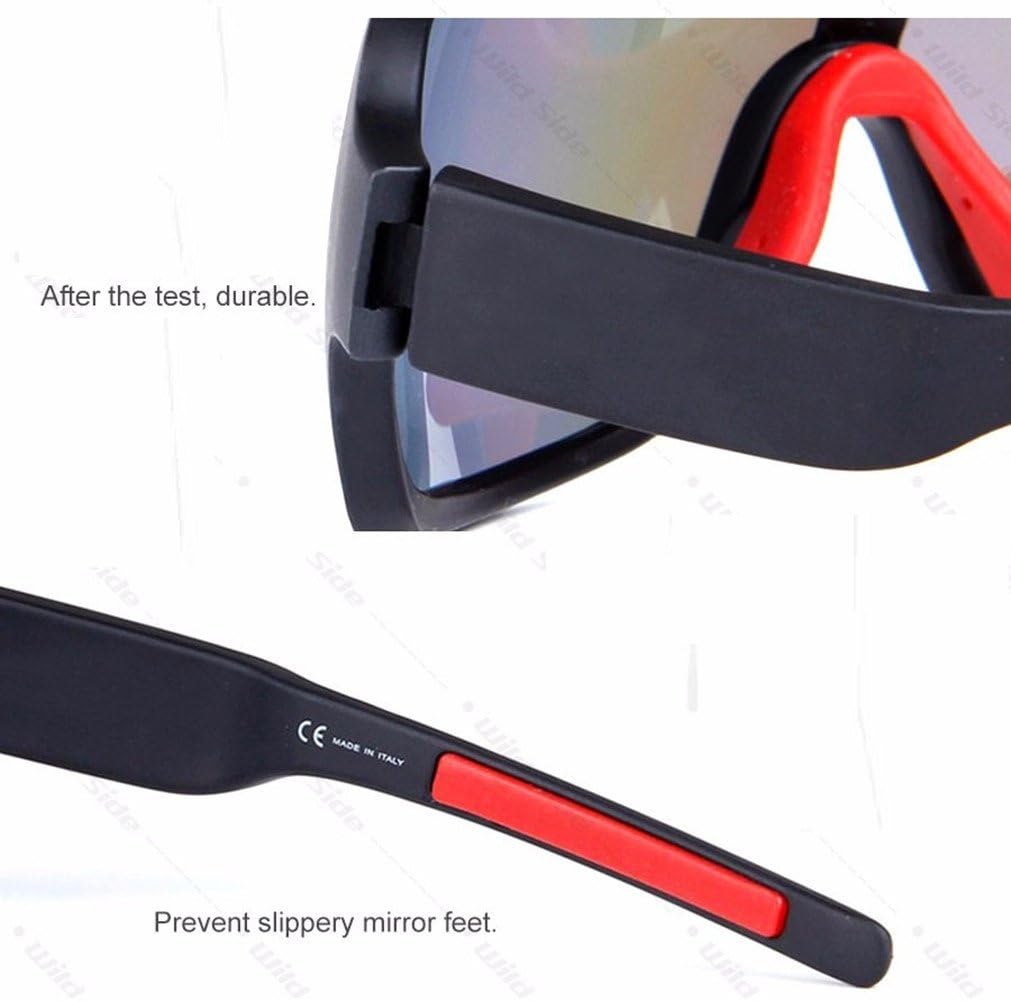 Polarized Sports Sunglasses, UV400 Protection Running Mountain Bike Sun Glasses