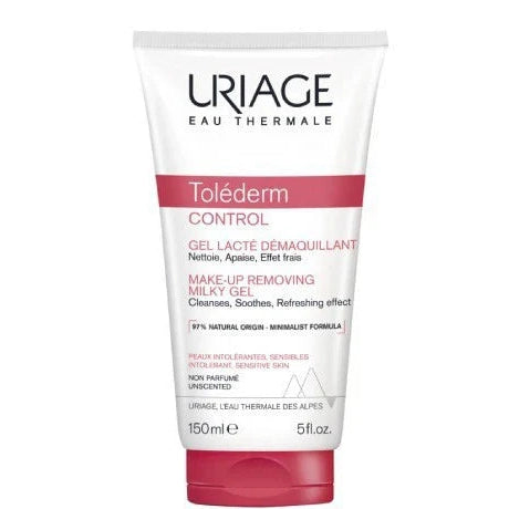 Uriage Tolederm Control – Make-Up Removing Milky Gel 150 ML