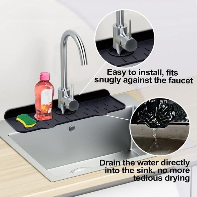 Silicone Faucet Drain Pad