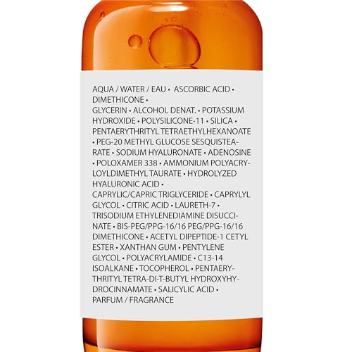 La Roche-Posay Pure Vitamin C Serum For Face With Hyaluronic Acid & Salicylic Acid, Hydrating & Brightening Serum, Boost Radiance & Reduce Wrinkles, Paraben Free - Medaid International