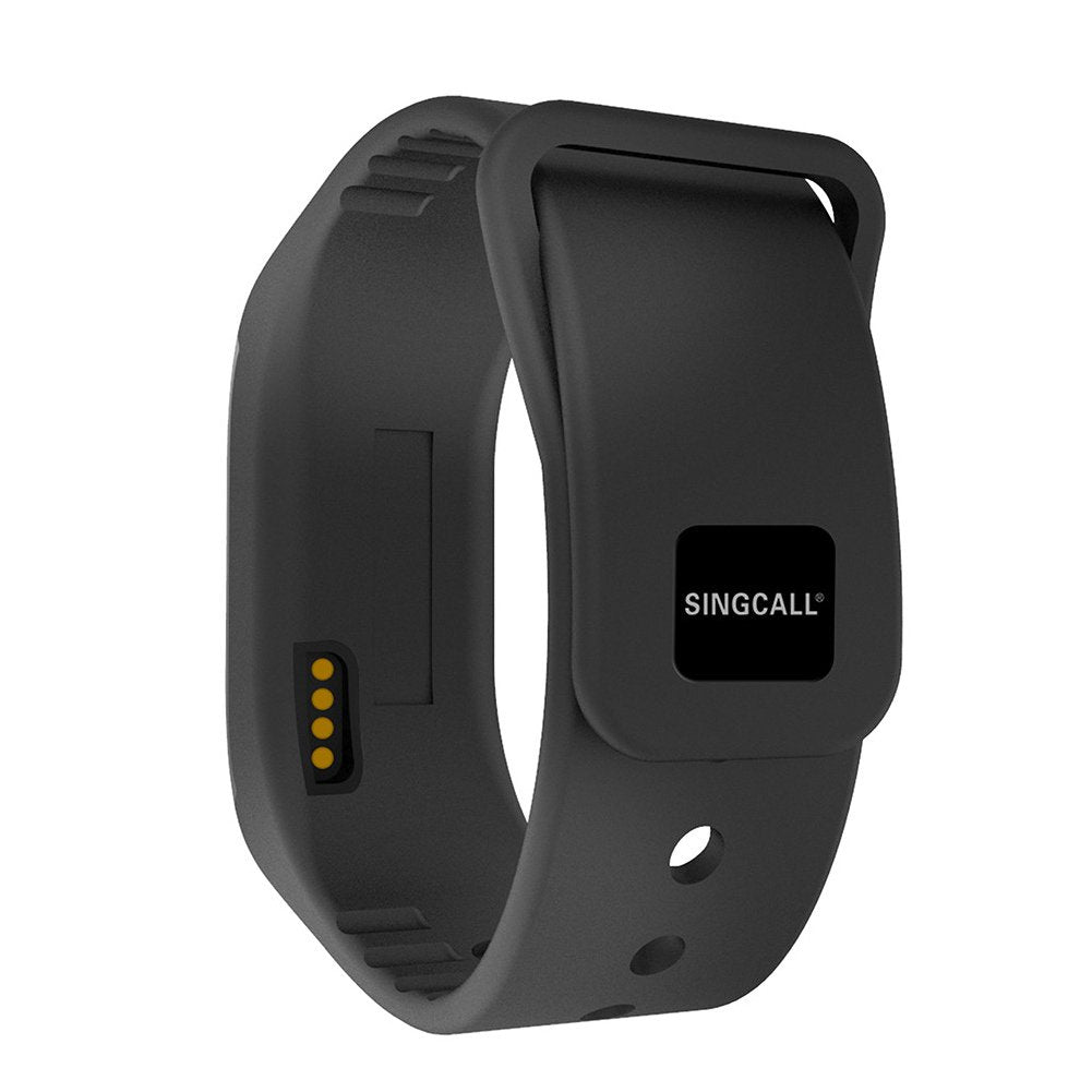 SINGCALL Wireless Calling System Wireless Pager Calling System, Restaurant Paging Systems,Rechargeable Waterproof Watch Receiver APE6900 - Medaid International