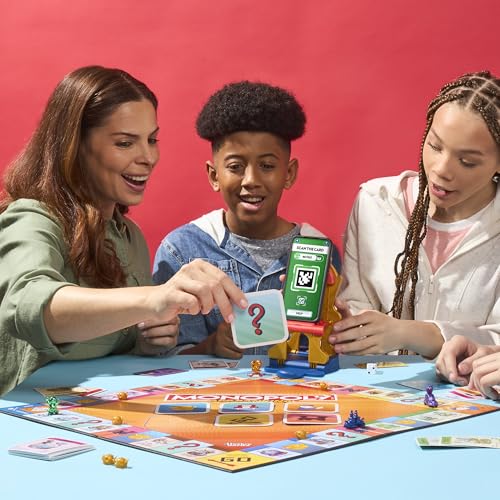 Monopoly App Banking Board Game | App-Enabled Game | Links to Smart Devices | Ages 8+ | 2 to 6 Players | 45 Mins. | Family Games for Kids - Medaid International