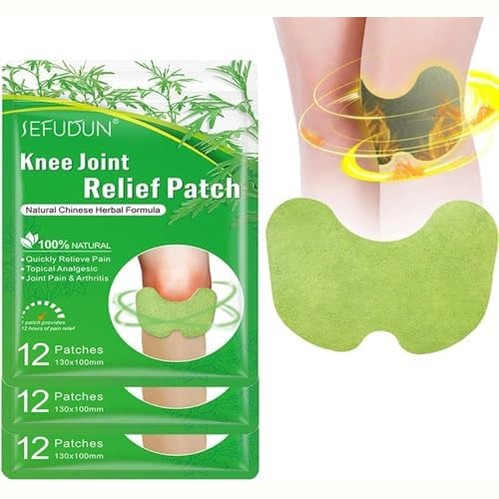 Herbal Natural Knee Patches, 36PCS Knee Relief Patches, Long-Lasting of Muscle and Joint Patches (3)|B0CJCFKD5W