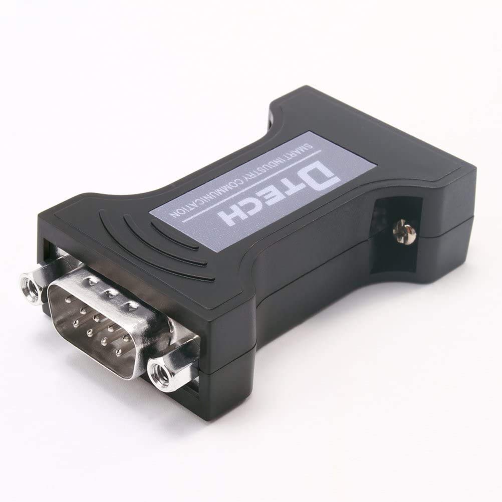 DTech Port Powered RS232 to RS232 Serial Port Isolator Optic Electric Adapter to Protect You PC and RS-232 Device - Medaid International