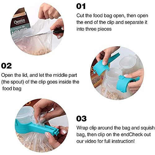 Food Storage Bag Sealing Clips