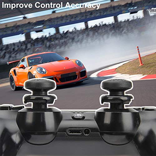 Teuvo - Non-Slip Silicone Thumb Grips for PS4 & PS5, Enhanced Aiming, 2 Pack