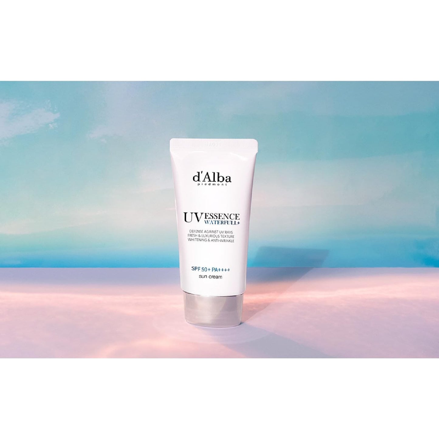 d'Alba Piedmont [ORIGINAL] UV Essence Sunscreen for Face SPF 50+ Face Moisturizer Ultra Violet Protection White Truffle Sun Cream Hydrate Skin and Decrease Wrinkles - Medaid International