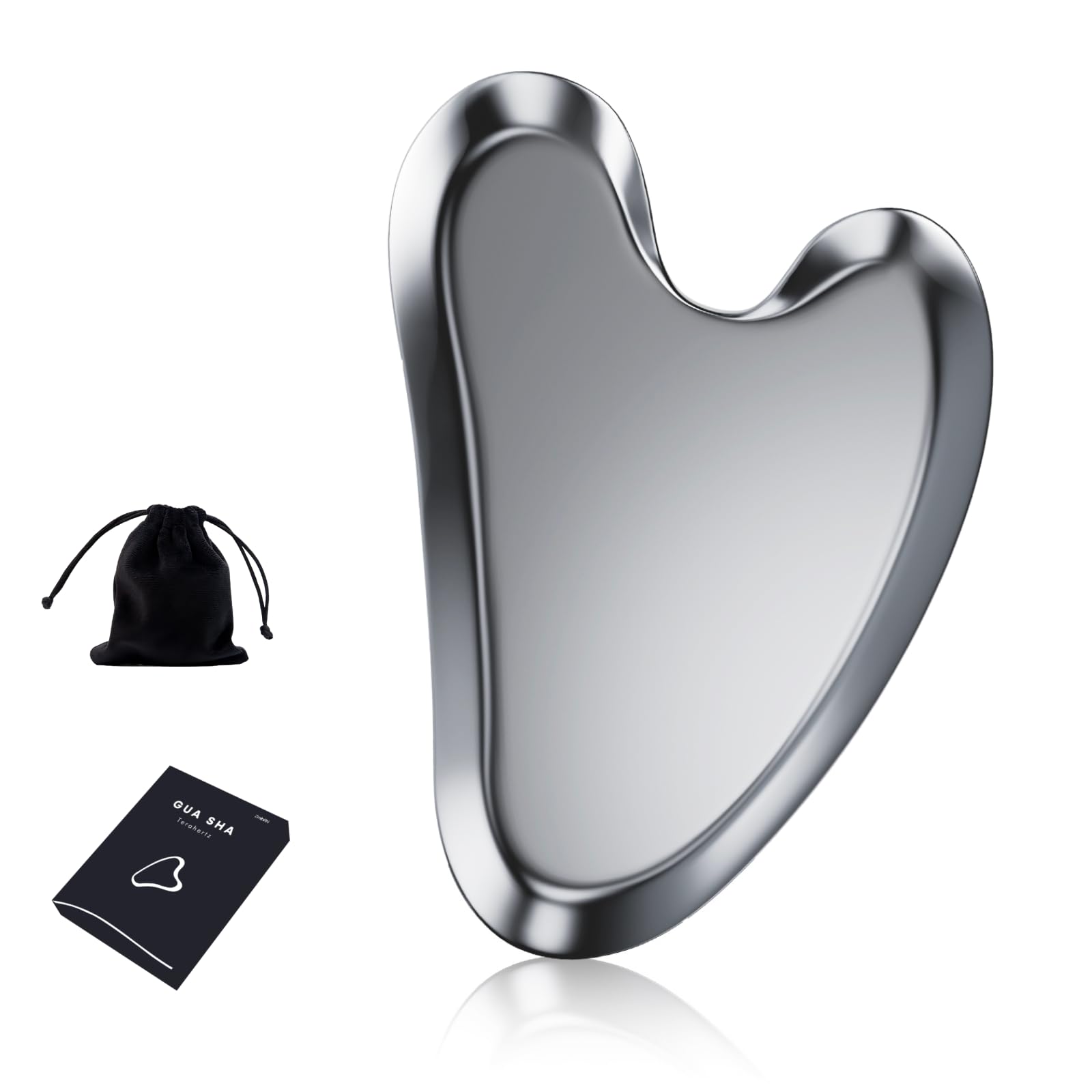 ZminRN Terahertz Gua Sha Facial Tools Guasha Tool for Face Body Gua Sha Stone Lymphatic Drainage Massager - Medaid International