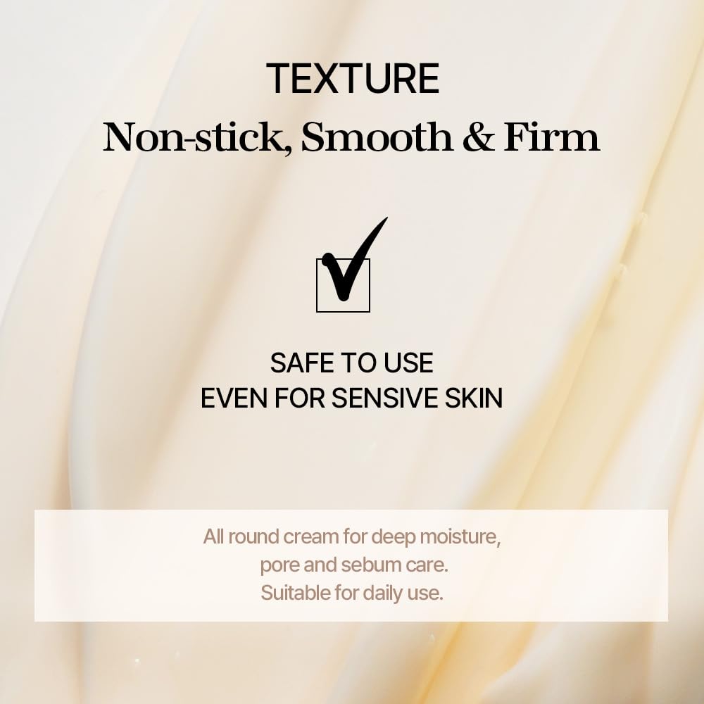 mixsoon Bean Cream - Intensive Moisture Face Cream For Smooth, Nourished Skin, Pore & Sebum Care - Korean Skincare For Glass Skin - Non-stick (1.69 fl.oz / 50ml) - Medaid International