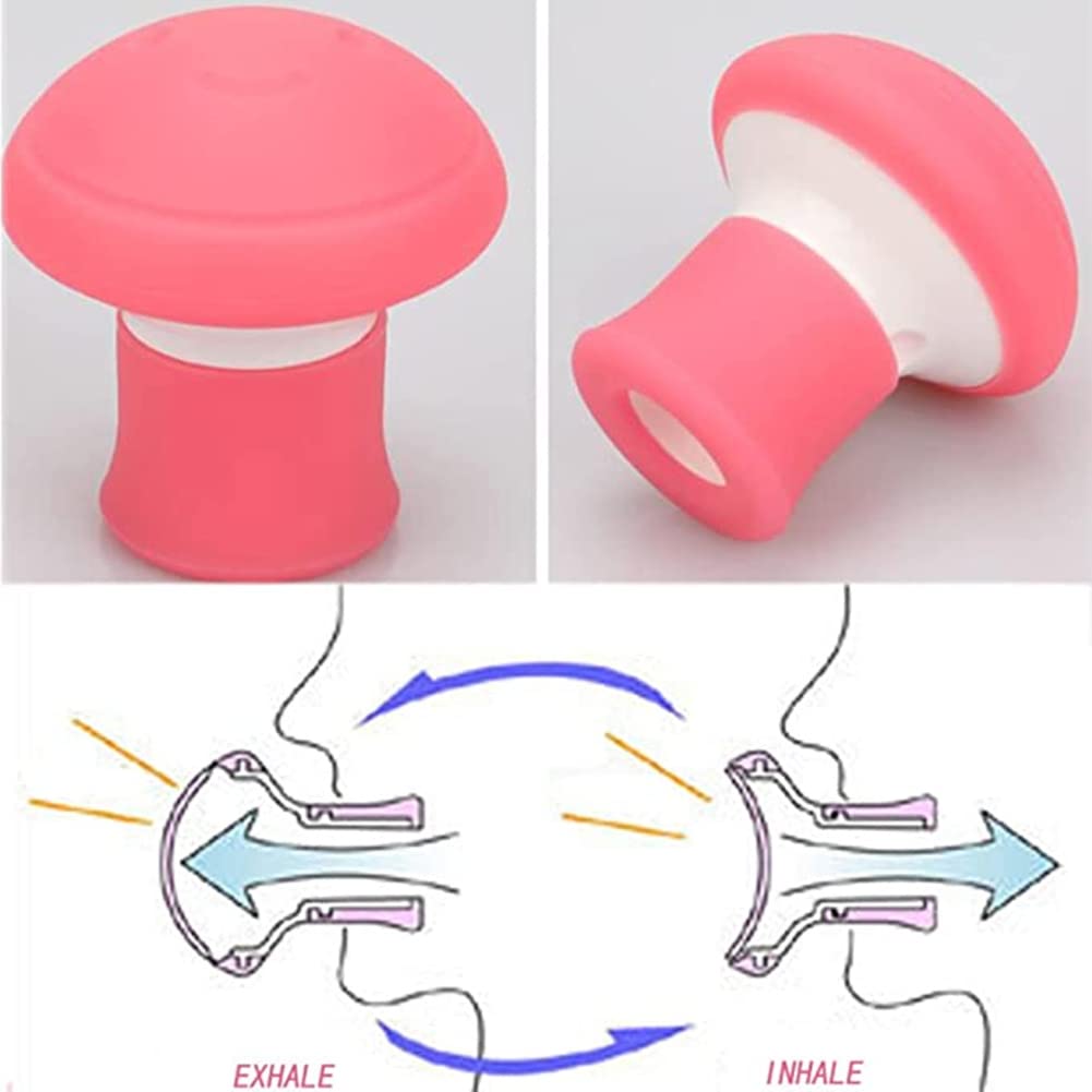 SURORAIN Face Exerciser, Facial Yoga for Skin Tighten Firm, Jaw Exerciser, Double Chin Breathing Exercise Device Jaw Face Slimmer for Women and Men - Medaid International