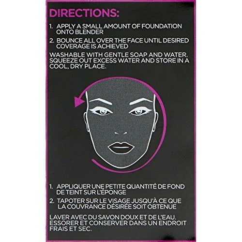 L’Oréal Paris Makeup Infallible Blend Artist Makeup Blender Sponge, 0.8 oz - Medaid International
