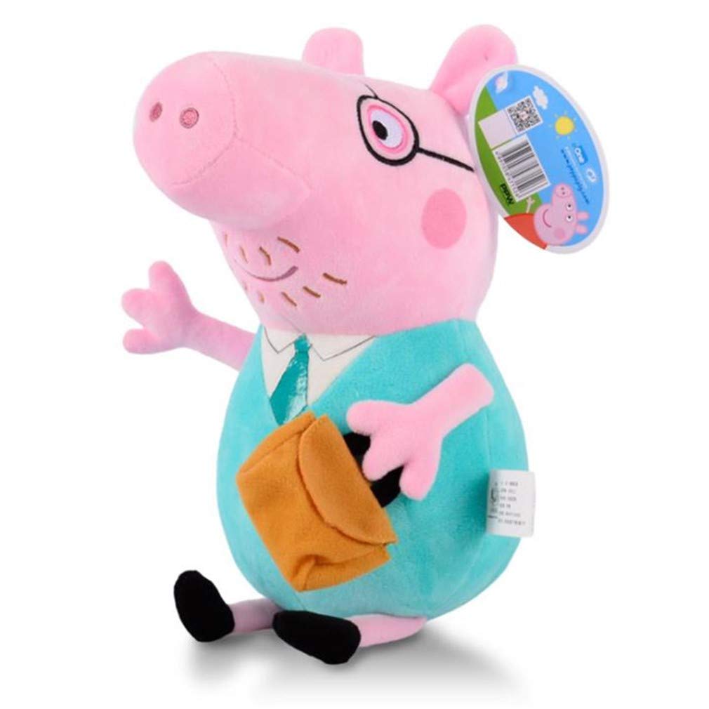 AM ANNA 4Pcs/set Peppa Pig Stuffed Plush Toy 25/30cm Peppa George Pig Family Party Dolls Toys Animal Plush Toys
