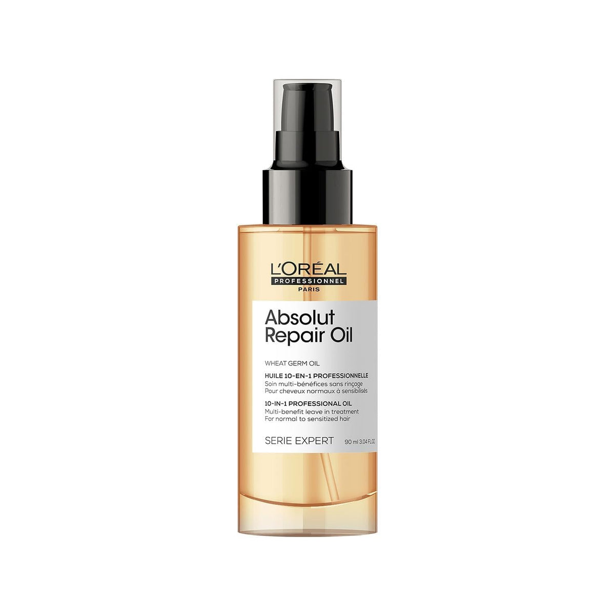 L'Oréal Professionnel Paris Absolut Repair 10-in-1 Oil – Nourishing Multi-Benefit Oil For Dry & Damaged Hair, Repairs Hair and Provides Shine - Medaid International
