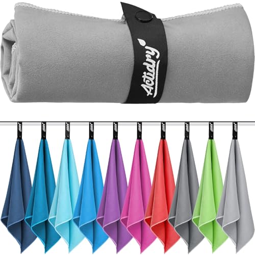 Actidry - Quick-Drying Microfibre Hand Towels, Highly Absorbent, 9 Colors/Sizes