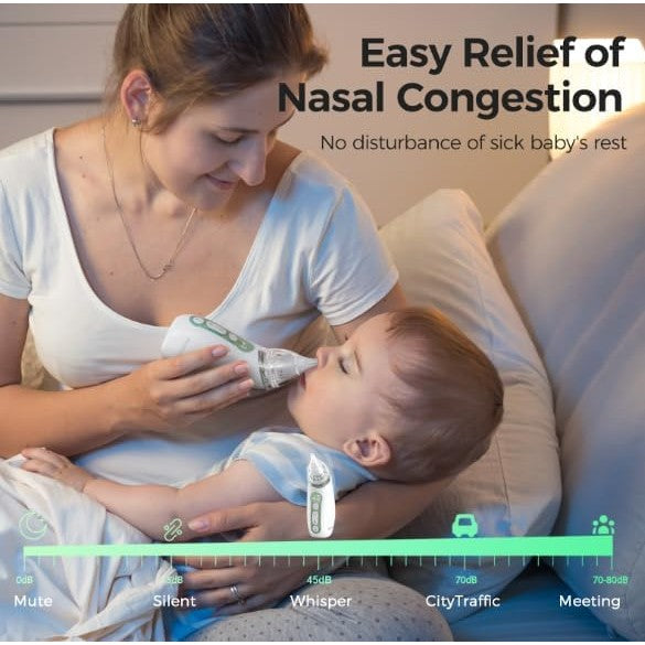 Momcozy Baby Nasal Aspirator – Gentle, Powerful, and Portable
