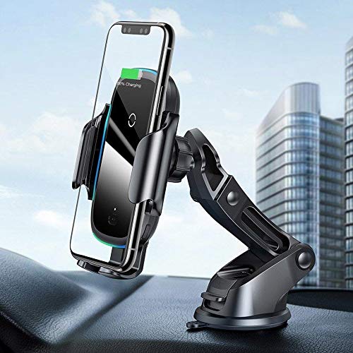 Baseus Light Electric Holder Wireless Charger(15W) - Black (UPSAN7100-0U) - Medaid International