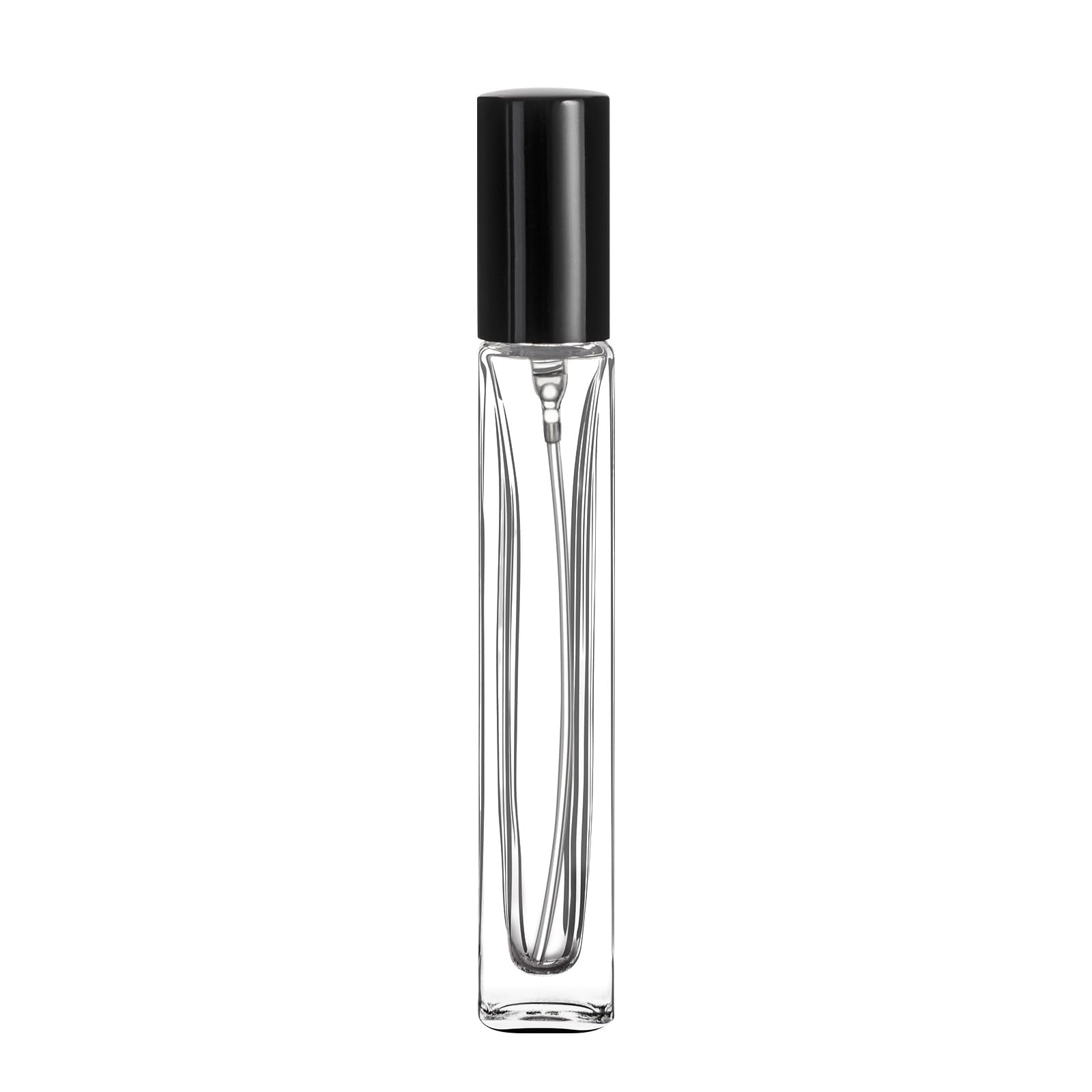 Glassfinity Travel Perfume Bottle Refillable, 16pcs 10ML Mini Glass Perfume Containers with Funnel and Label, Empty Portable Leak-proof Fragrance Bottles Spray Atomizer Pump Bottle Kit for Toiletries - Medaid International