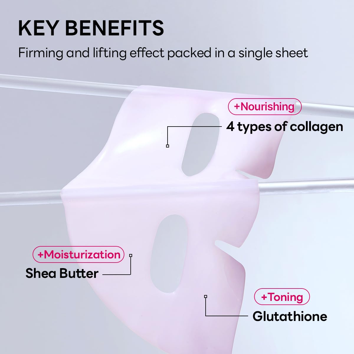 Mediheal Hyper Collagen Real Deep Mask 10pcs | Collagen Gel Mask for Multi-lifting Care | Achieves Bouncy Skin | Boosts Pore Elasticity | 30mins Quick Care - Medaid International