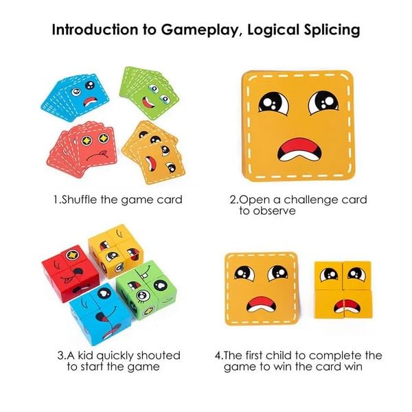 Crazy Face Puzzle
